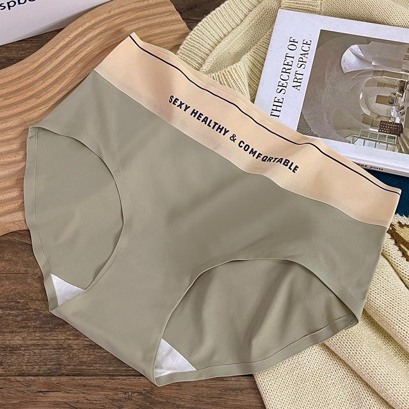 Women's Mid-High Waist Tummy Control Panties - Seamless Butt Lift & Antibacterial Shorts