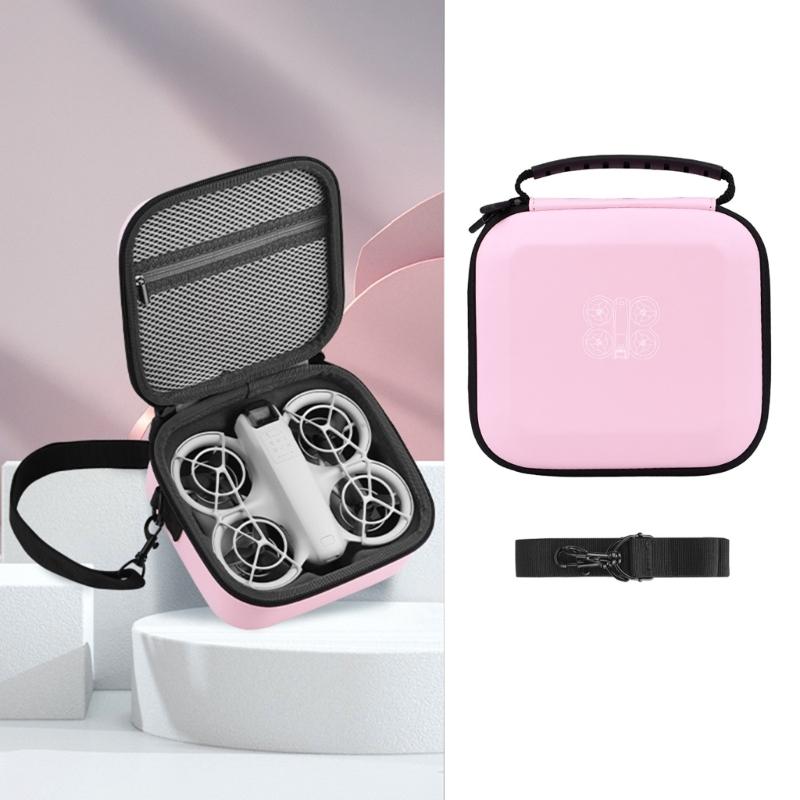 UAV Body Carry Case Storage Bag Water Resistant PU Organiser Shockproof Shoulder Bag with Portable Handle