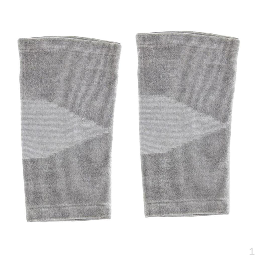 

1 пара, Бамбукові наколінники з підтримкою та компресією, Захист для бігу, Важкої атлетики, L