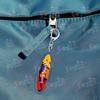 Fashion Surfboard Beach Keychains for Accessories Jewelry Miami Santa Monica San Diego Creative Keyrings Charm Friends Gifts