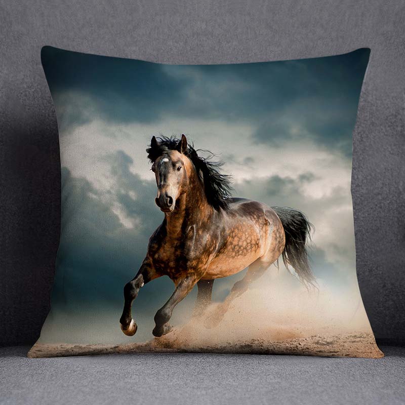 African Animal Beasts Home Decoration Pillowcase Square Pillowcase Home Office Decoration Cus On Cover