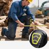1 Pair Work Knee Pads Soft Foam Gel Cushioned Men Knee Guards for Construction Gardening Welding Tasks