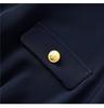 2425406-Early Autumn Waist-Slimming Dress - Women's Simple & Elegant Style