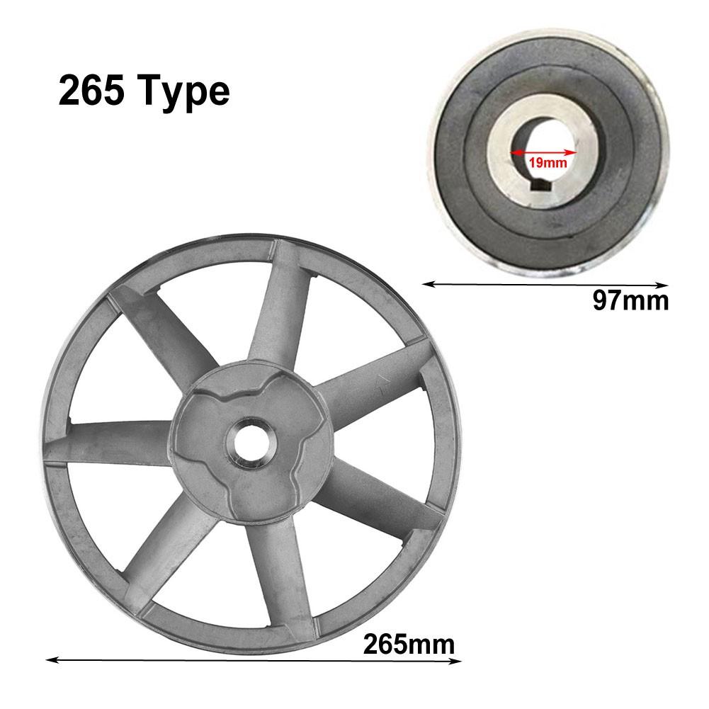 

Metal Construction For Air Compressor Pulley Assembly For A Type Belts 265mm 265 Type