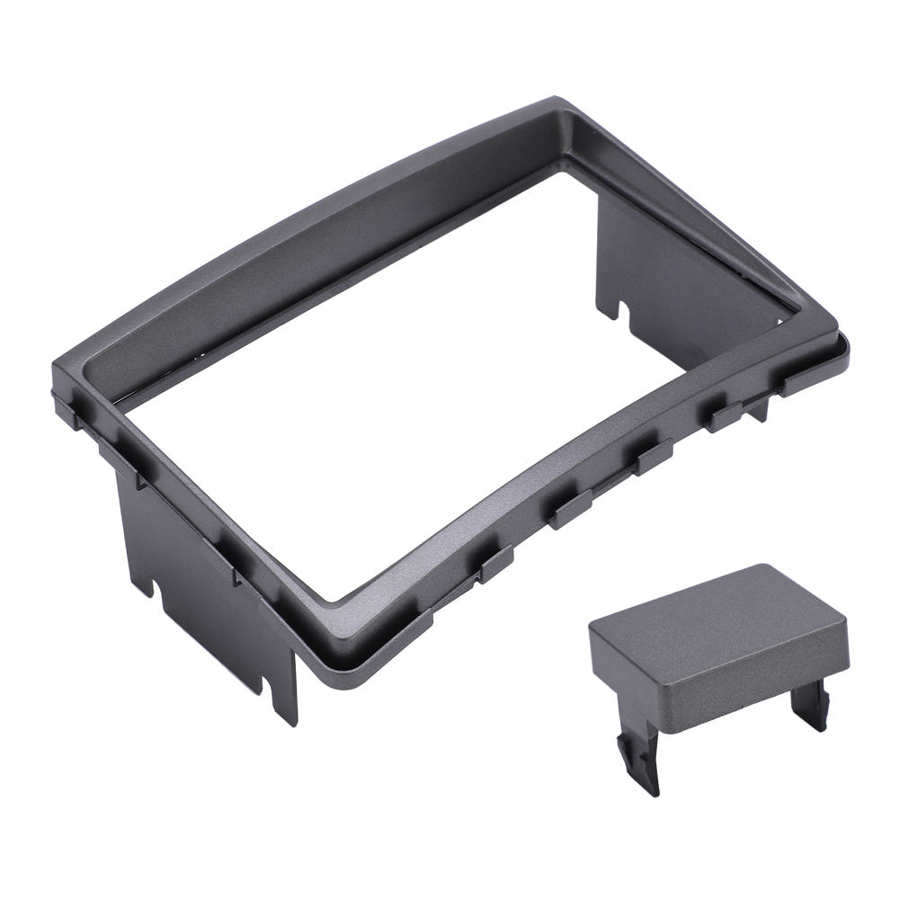 2Din Radio Stereo Fascia Frame Trim Replacement for SSANG YONG Rodius/Turismo/Stavic 2013+ Dash Stereo Bezel