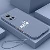 RealmeGTNEO3 Mobile Phone Case Liquid Silicone Protective Case All-inclusive Straight Edge Anti-drop Soft Case