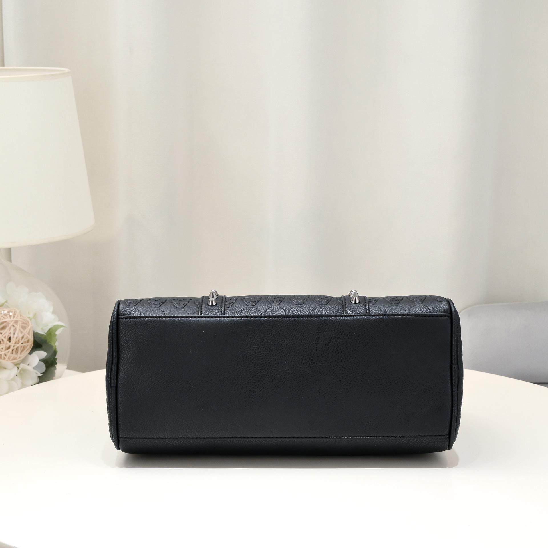 Jierotyx готический стиль Череп большая сумка для женщин стимпанк декор с шипами — фото 4