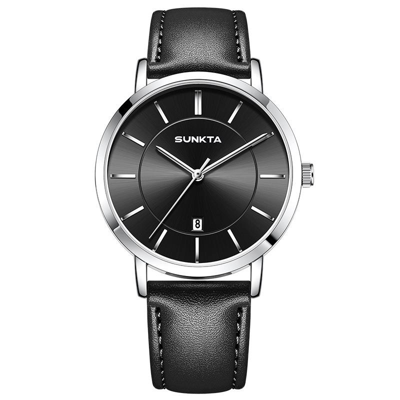 Cross-Border Fashion Men s & Women s Quartz Watch - Large Dial, Calendar, Waterproof