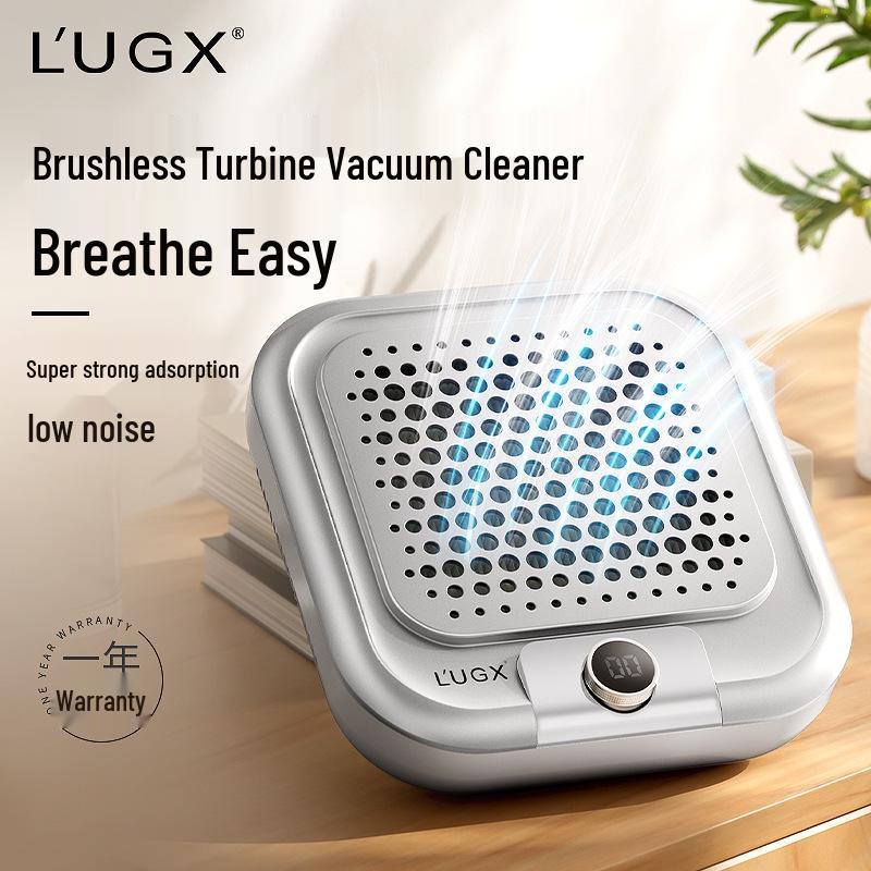 

LUGX Silent Brushless Nail Dust Collector: Strong Suction for Nail Salons