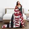Dexter  Plush Blanket Girls Boys  Flannel Throw Blanket For Couch Chair Sofa Bed Super Warm Custom Quality Bedspread Gift Idea