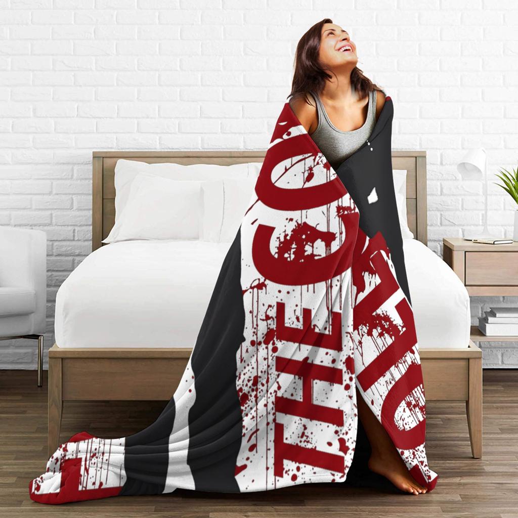 Dexter Plush Blanket Girls Boys Flannel Throw Blanket For Couch Chair Sofa Bed Super Warm Custom Quality Bedspread Gift Idea