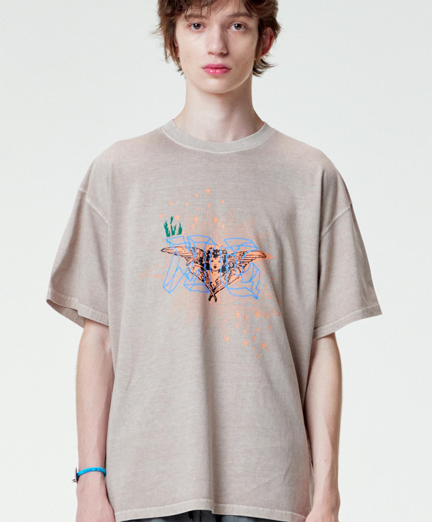 Mister Child Dying Mc T-Shirt Beige M