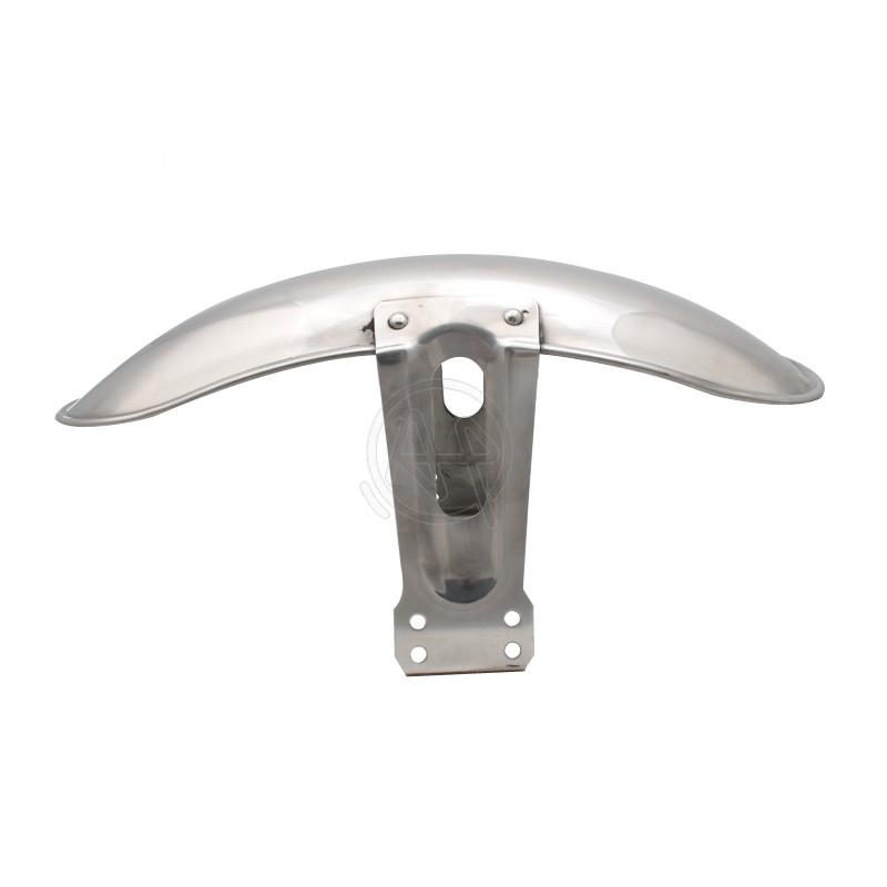Chrome Metal Motorcycle Front Fender Mud Guard Cover Protector for CG125 250 Cafe Retro Modification