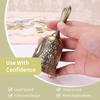 Hand Bell Call Bell,Loudly Sound Hand Call Bell Handbell Vintage Style Exquisite Engraved Hand Bell Hand Dinner Bell Multi Purpose Call Bell for