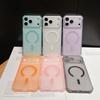 Applicable To iPhone11Pro Semi-transparent Matte Magnetic Mobile Phone Case Apple 11 Four Corners Anti-drop All-inclusive TPU Protective Case