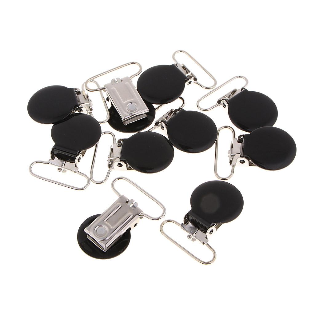 Pacifier Suspender Clip Iron Material Strong Grip Holder Clothing Accessories for Baby Bib Toy DIY