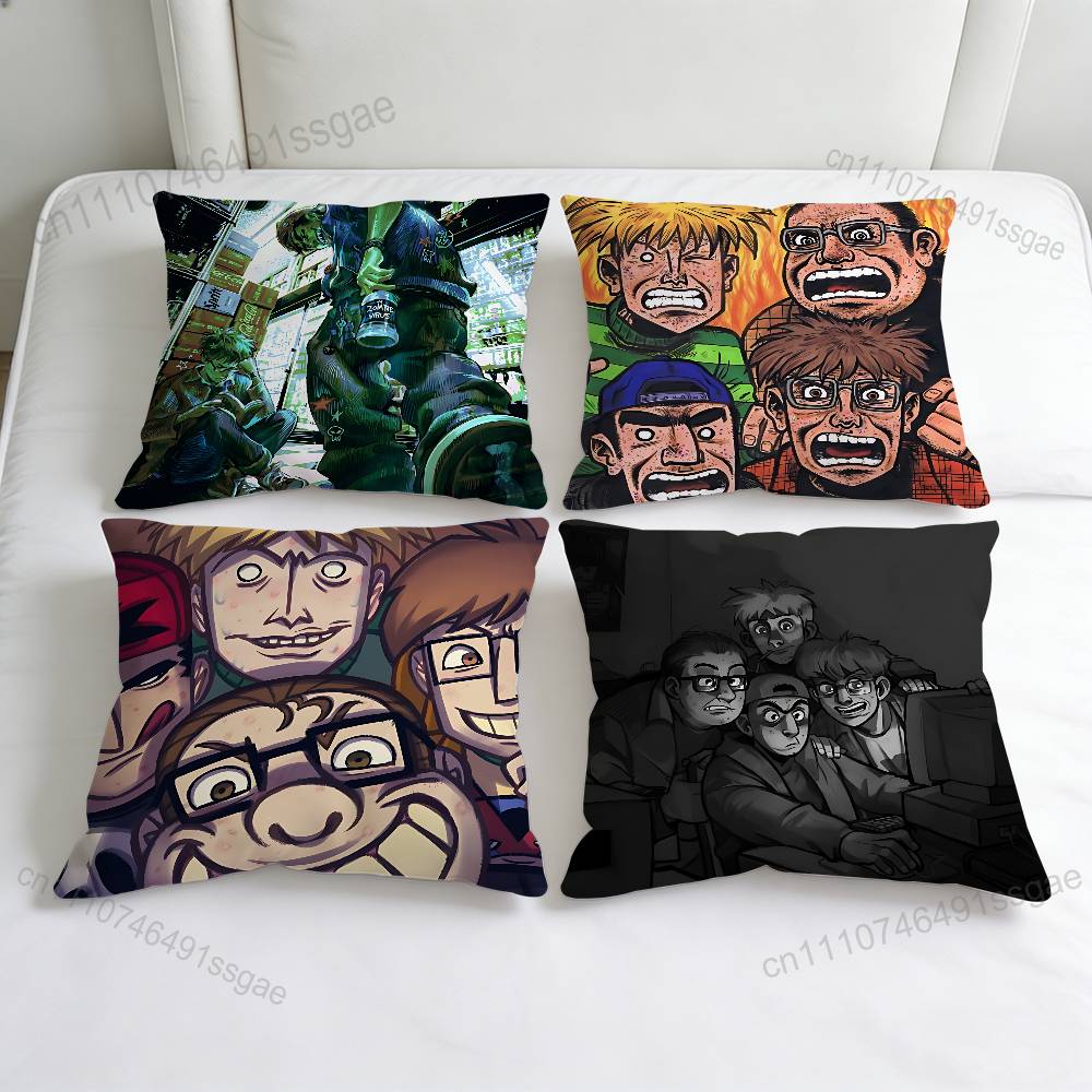 Cool The EEltingville CClub Decorative Square Pillow Cover Soft Comfortable Pillow Case Sofa Bed Home Decoration