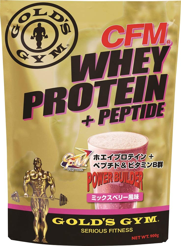 

GYM CFM Whey Protein Mixed Berry Flavor 900g GOLD S