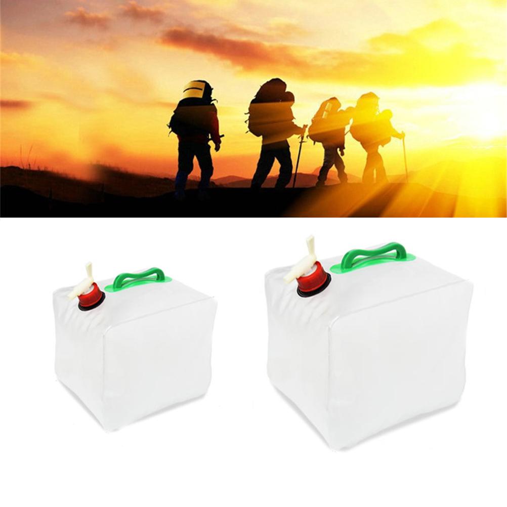 Outdoor Collapsible Water Container Portable Water Carrier Foldable Water Storage Jug for Outdoor Camping Hiking