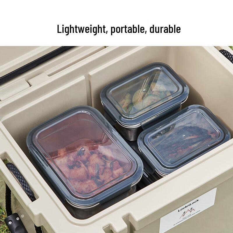 ZISIZ Resin Food Storage Container