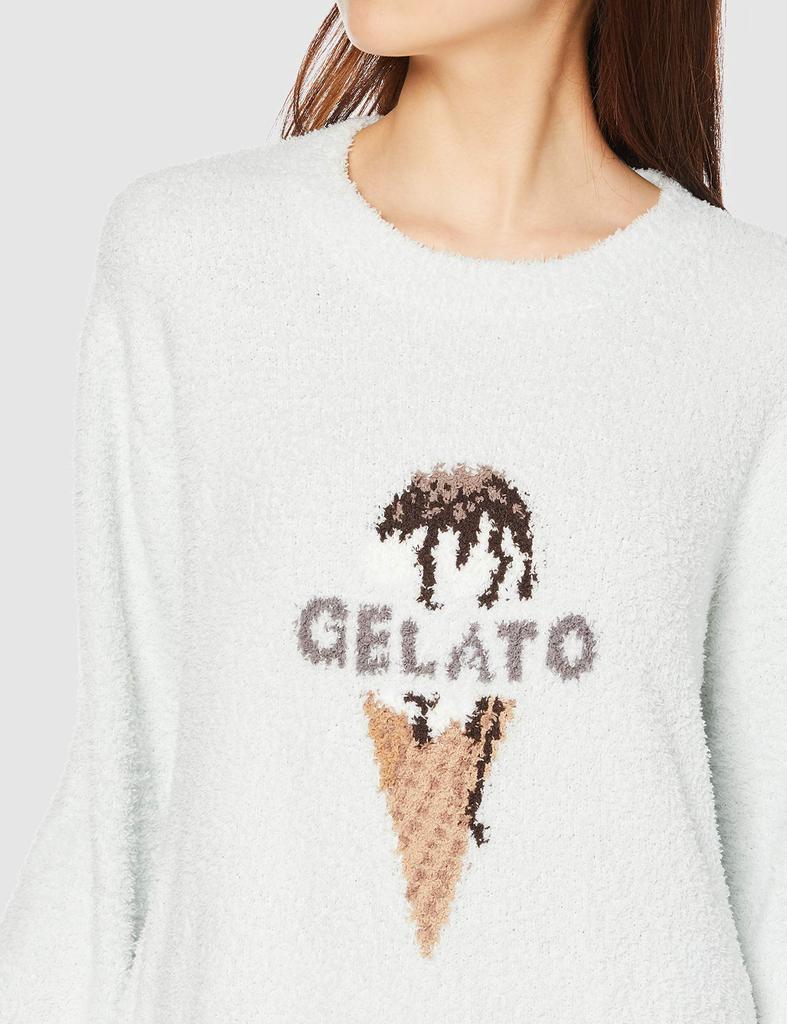 Gelato Pique Powder Motif JQD Pullover PWNT211049 MNT F Women's