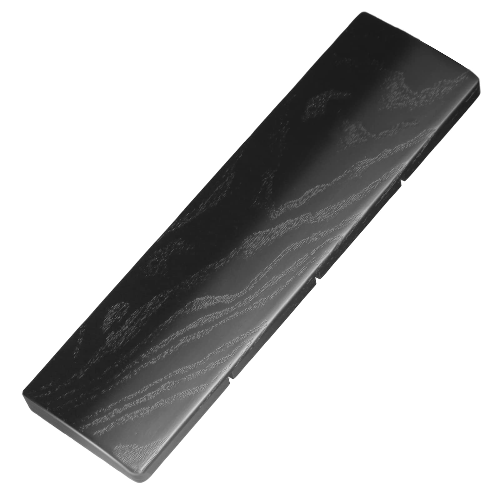 

Подставка для запястий, подлокотник и подставка для ладоней из лакированного дерева Faluber, массив натурального дерева, стильный, нескользящий, эргономичный дизайн для клавиатур (Черный, S-300мм)