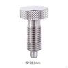 Hand Retractable Spring Plunger with Knurled Handle Quick Release Pins Portable Manual Extension