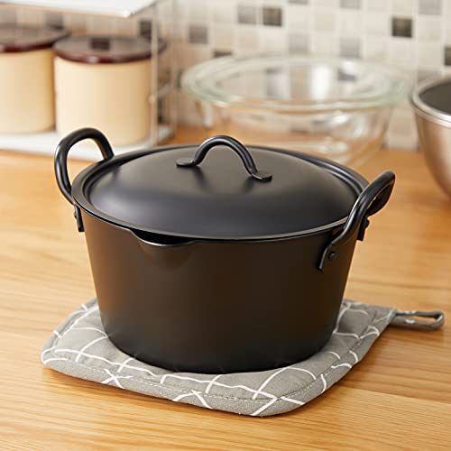 Summit Industries IH Deep Frying Pan, 20cm, with Lid
