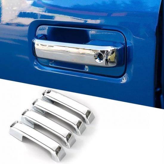 4X Chrome Side Door Handle Covers Trim Decor for Ford F150 2015- Accessories
