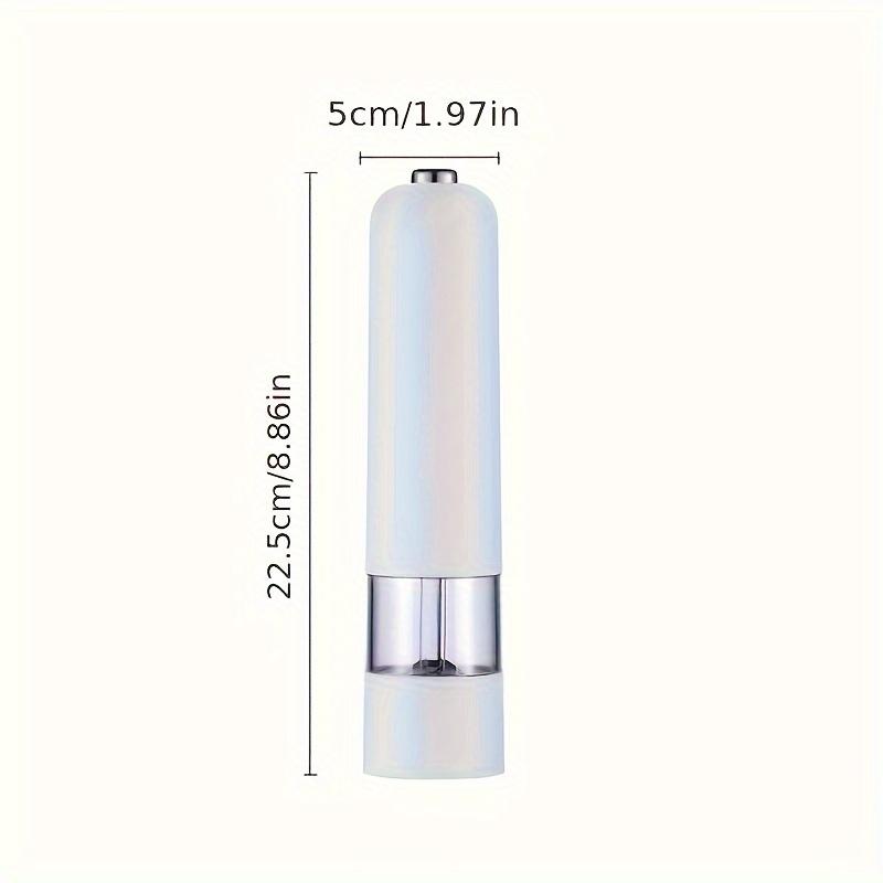 

1pc White Electric Grinder Salt Pepper Herb Spice Grain Mills Grinder Solid Particles Ingredients Household Kitchen Tool белый