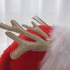 Festival Christmas Santa Caps for Festival Family Gathering Party Antler Santa Hat Holiday Props Headwear Christmas Hat