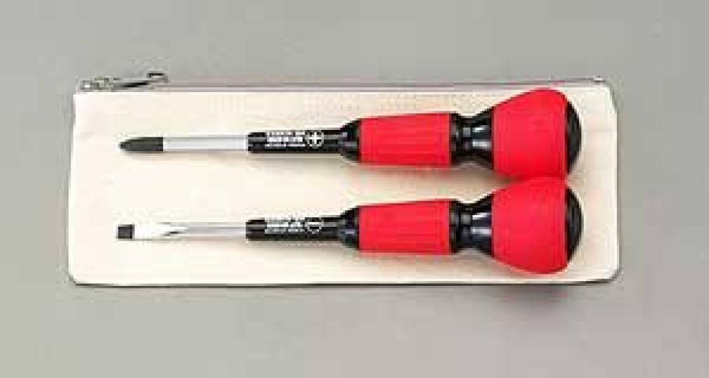 

ESCO Set Screwdriver Grip 2-Piece [Phillips] (Power Electrician) EA557AB-10
