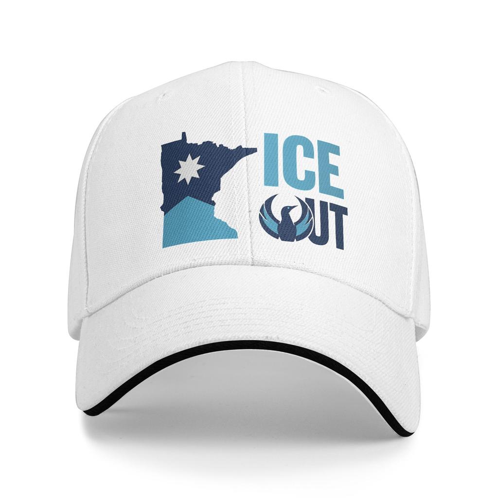 New Baseball Cap ice Out Anti Ice Minneapolis Abolish Ice Outfits For Unisex WomenTrucker Hat Vintage Snapback Cap Adjustable