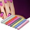 Nano Glass Nail File Colorful Polishing Stick Professional Nail Polishing Strip  Women