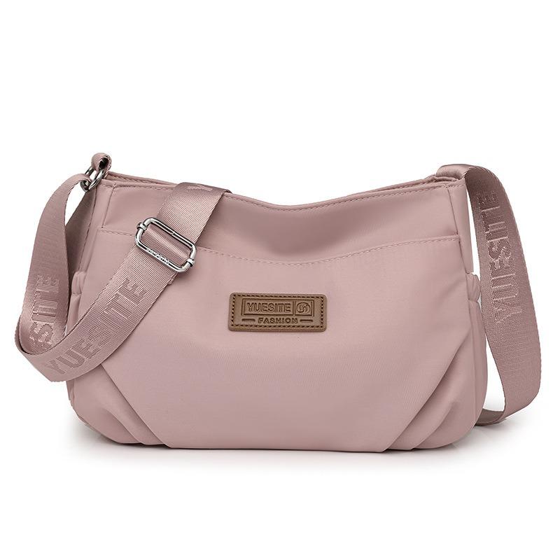 Lightweight Single Shoulder Oblique Span Small Bag, Winter New Women's Versatile Texture Niche Oxford Cloth Pillow Bag