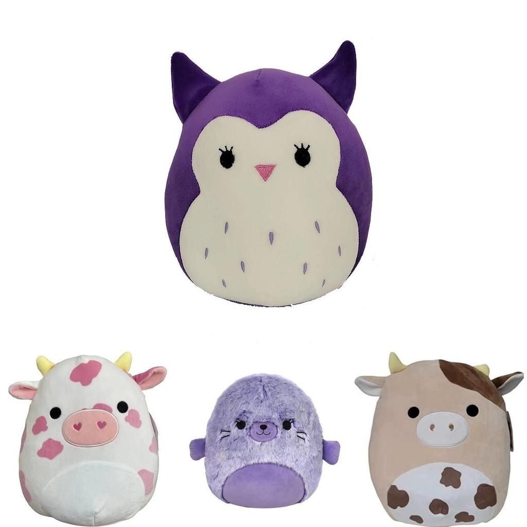Adorable Cow Plush Pillow Toy Soft And Cuddly Animal Doll For Kids