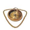 5X Magnifying Glass & Pocket Brass Compass | for Map Reading, Hiking, Trekking, Holiday Decor, Birthday Gift For Him, Christmas Decor