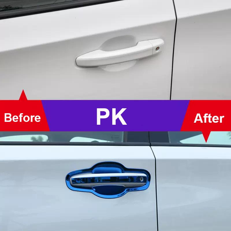 Capa de Tigela de Porta de Carro Adesivo de Maçaneta Para Honda Accord X 10ª 2018- 2022 Acessórios de Modificação Exterior em Aço Inoxidável