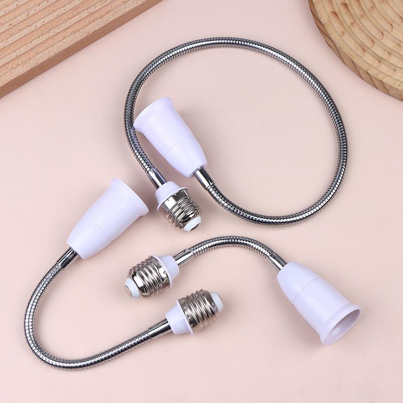Light Weight Flexible E27 To E27 LED Screw Lamp Base Bulb Socket Extender Extension Light Holder Lamp Base Light Socket Adapter