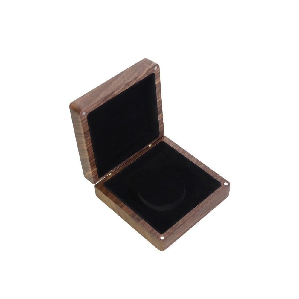 Square Walnut Wooden Bracelet Holder Luxury Jewelry Storage Case Hand Chain Box Gifts