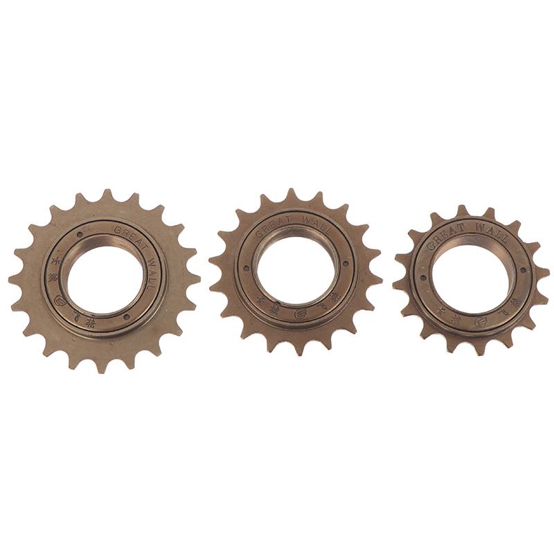 16T/18T/20T Single Speed Steel Freewheel Sprocket Accessories For Bike 1 Speed Cog Gear Bicycle Replacement Parts