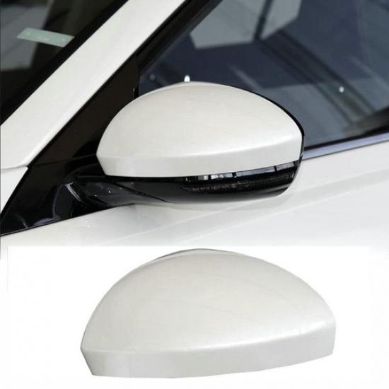 Primer White ABS Plastic Left Side Mirror Cover Cap For Nissan Altima -