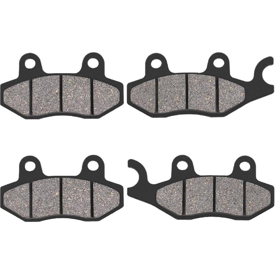 Road Passion Front and Rear Brake Pads Compatible with SUZUKI STREET BIKES Burgman/Skyware AN 400 K/Z/L/A 2007-2015 KAWASAKI DIRT BIKE KL 650 E