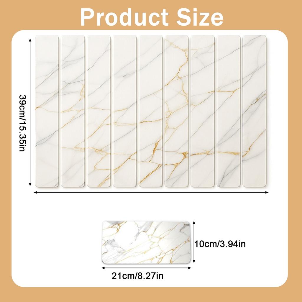 Large Diatomite Drying Mat for Dishes, 24x16 Inch Foldable Non-Slip Kitchen Counter Mat, Fast Absorbing & Antibacterial Sink Pad