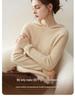 Women's Pure Cashmere Hooded Knit Sweatshirt - Autumn/Winter Loose Pullover Hoodie