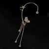 Long Chain Ear Cuff Earrings Tassel Ear Hook Earrings Exquisite Clip on Earrings  Party