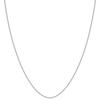 [Shinjuku Gin No Kura] Silver 925 Azuki Chain, Approx. 1.3mm Wide, 38-60cm (45cm) Long, Women's Chain Necklace, Delicate, Thin, Simple