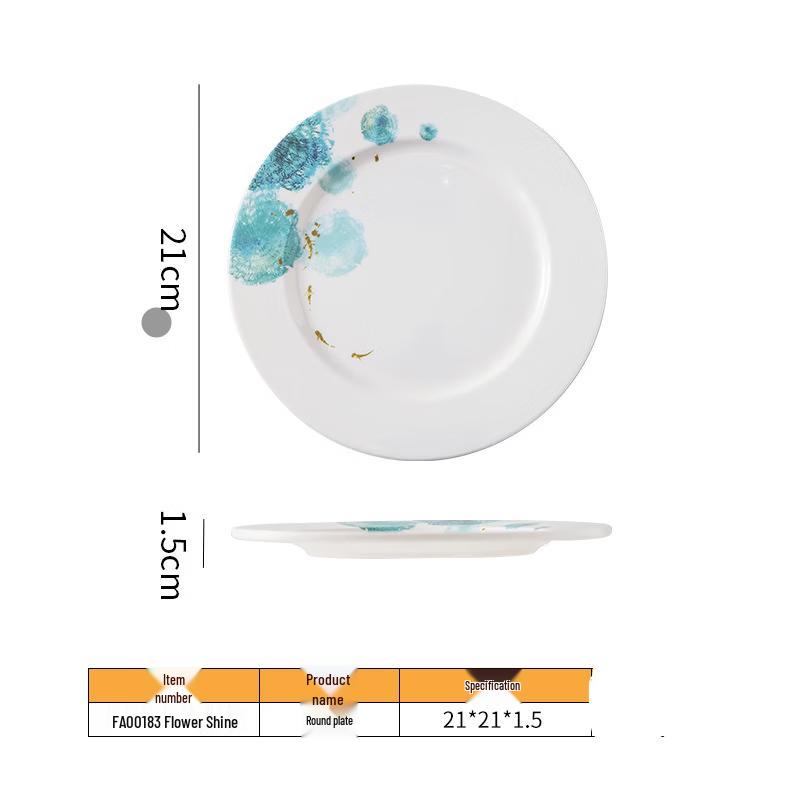 

ZISIZ Huayao Melamine Dumpling Plate