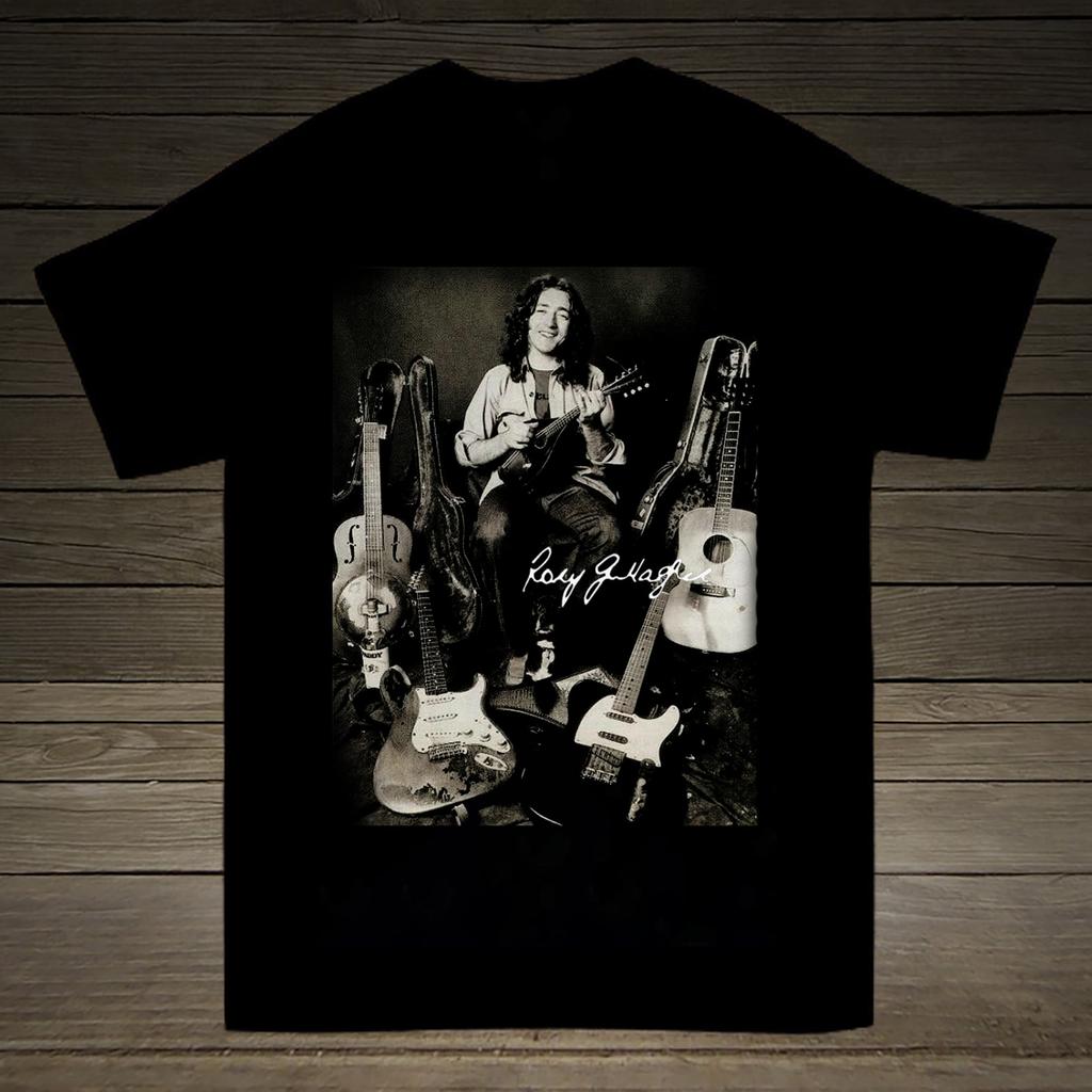Rory Gallagher Basic Gift For Fan Cotton Black S-4XL Unisex T-Shirt Unisex T-Shirt