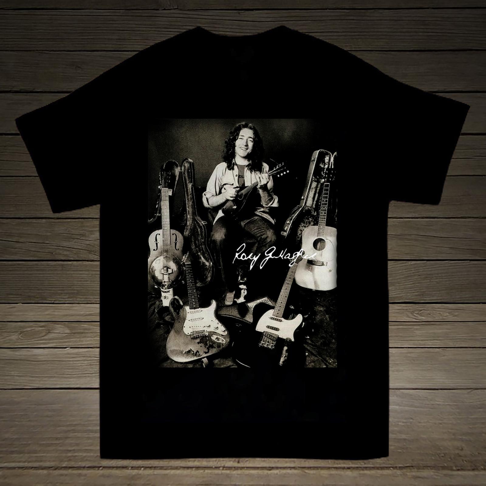 Rory Gallagher Basic Gift For Fan Cotton Black S-4XL Unisex T-Shirt Unisex T-Shirt XXXXL